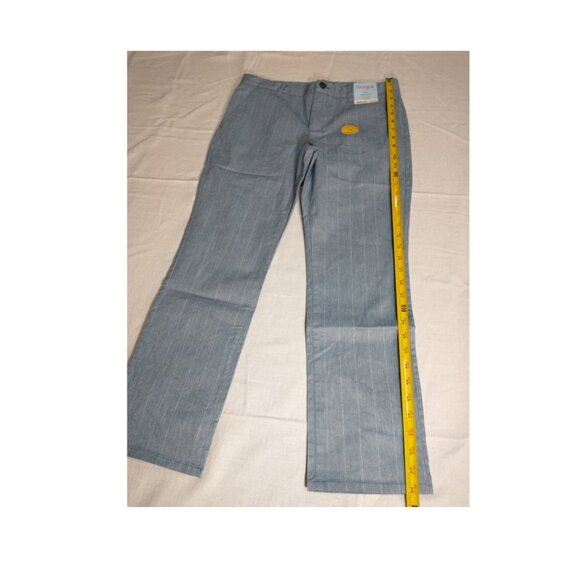 Cat & Jack Blue Striped Trouser Formal Pants Boys Size 14 HUSKY - Picture 3 of 12